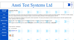 Desktop Screenshot of ansti.com